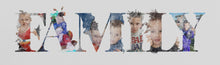 Stickers Family con le tue Foto - Alphabetical - Secretworlds