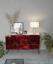 PELLICOLA EFFETTO LEGNO RESIN 02 RED