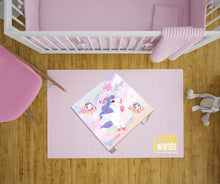 Adesivo Stickers Tavolo Bambina